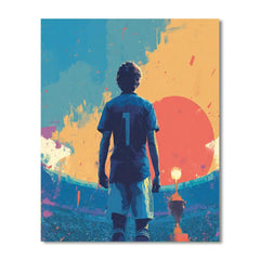 Japan Fifa 2026 Dawn - DIY Painting By Numbers Kit