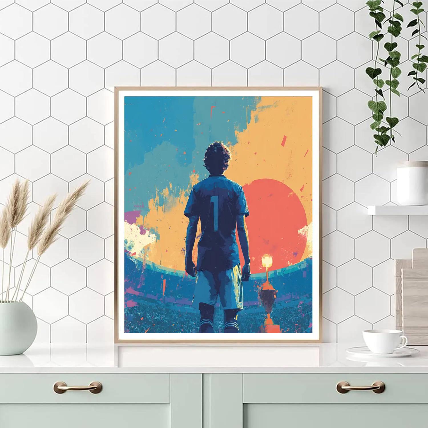 Japan Fifa 2026 Dawn - DIY Painting By Numbers Kit