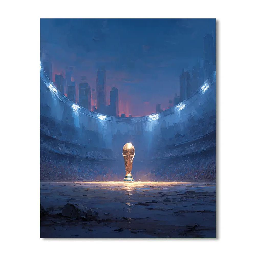 Fifa 2026 Final Night - DIY Painting By Numbers Kit