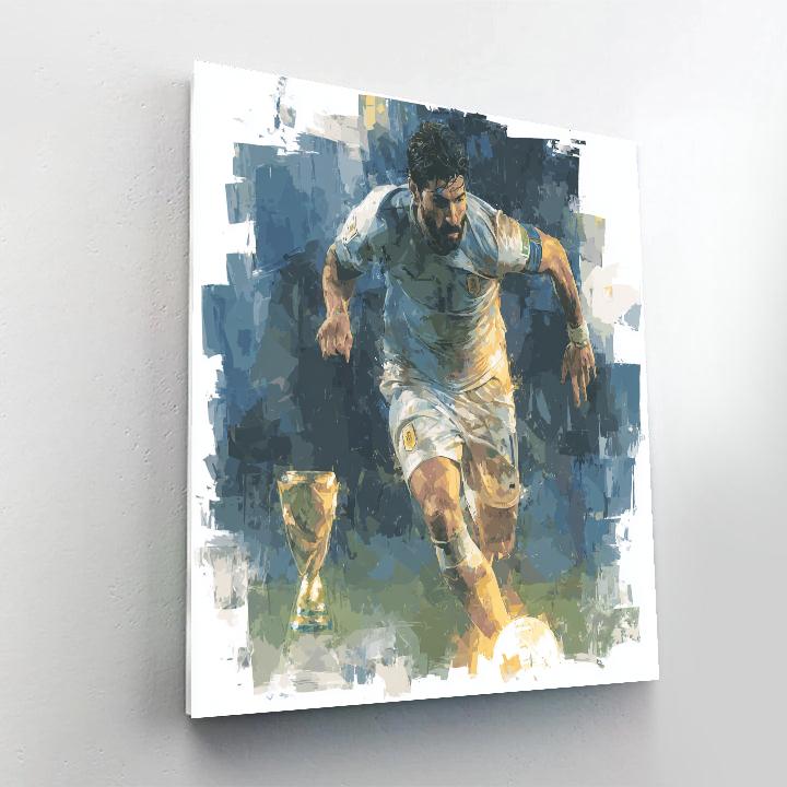 Fifa 2026 Valverde Flame - DIY Painting By Numbers Kit