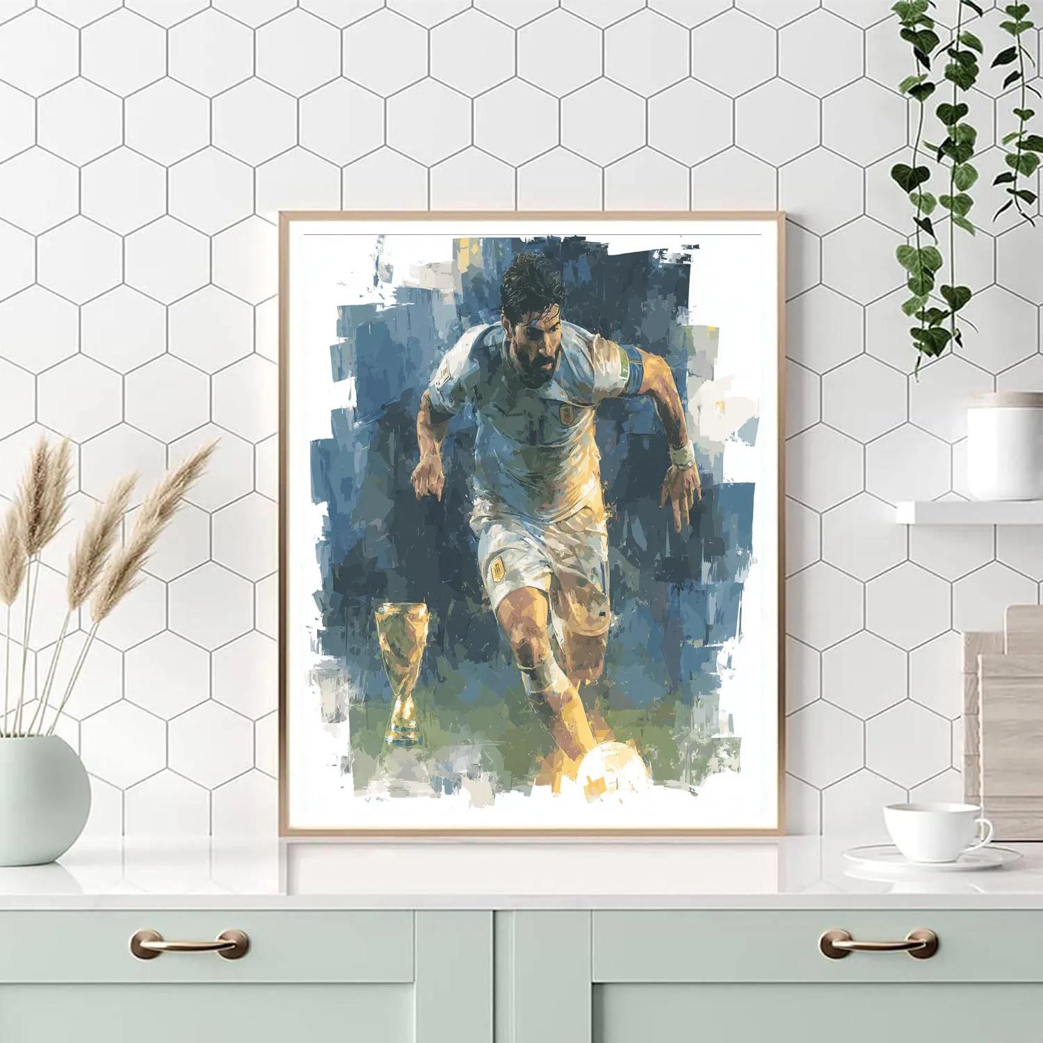 Fifa 2026 Valverde Flame - DIY Painting By Numbers Kit