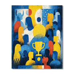 Curaçao Fifa 2026 Blue - DIY Painting By Numbers Kit