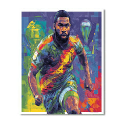 Kudus Fifa 2026 Pulse - DIY Painting By Numbers Kit