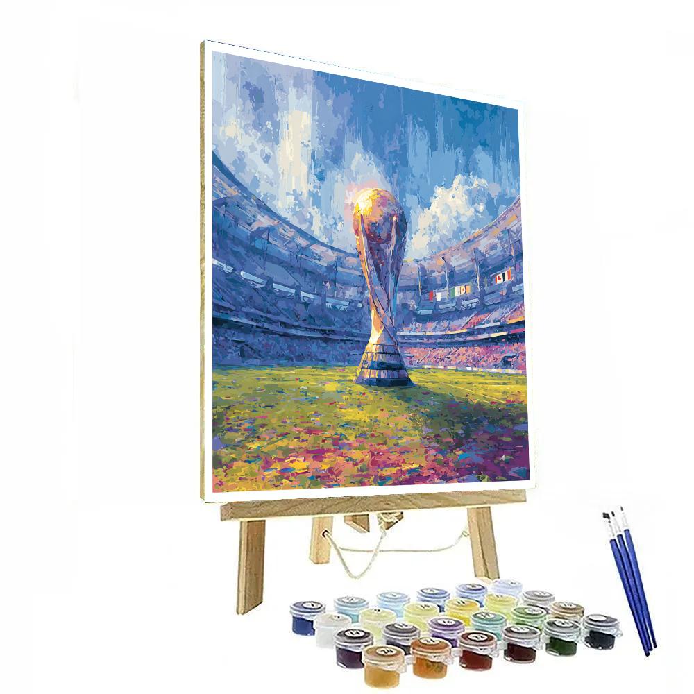 Mexico City Fifa 2026 Opener - DIY Painting By Numbers Kit