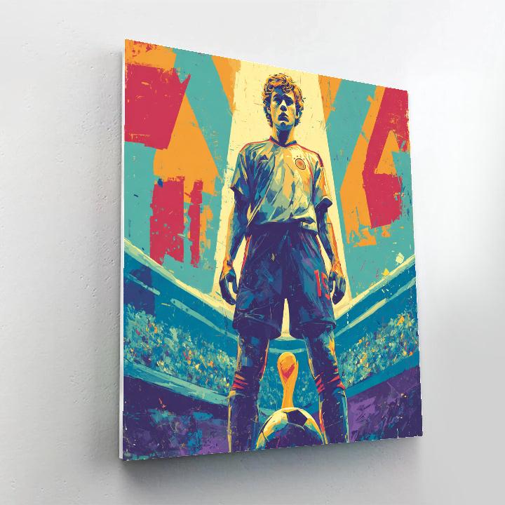 Fifa 2026 Musiala Spark - DIY Painting By Numbers Kit
