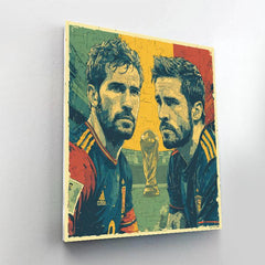 Fifa 2026 Portugal vs Colombia - DIY Painting By Numbers Kit