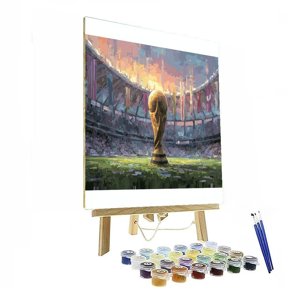 Mexico City Fifa 2026 Opener - DIY Painting By Numbers Kit