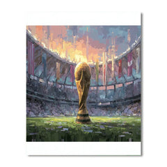 Mexico City Fifa 2026 Opener - DIY Painting By Numbers Kit
