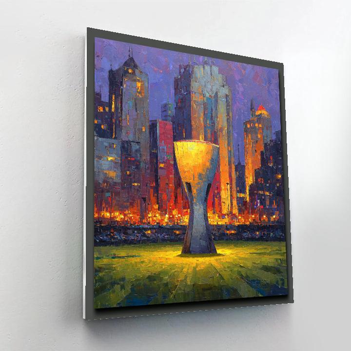 Fifa 2026 Final Glow - DIY Painting By Numbers Kit