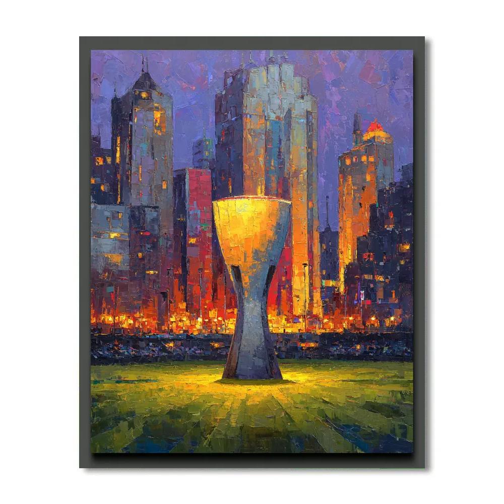 Fifa 2026 Final Glow - DIY Painting By Numbers Kit