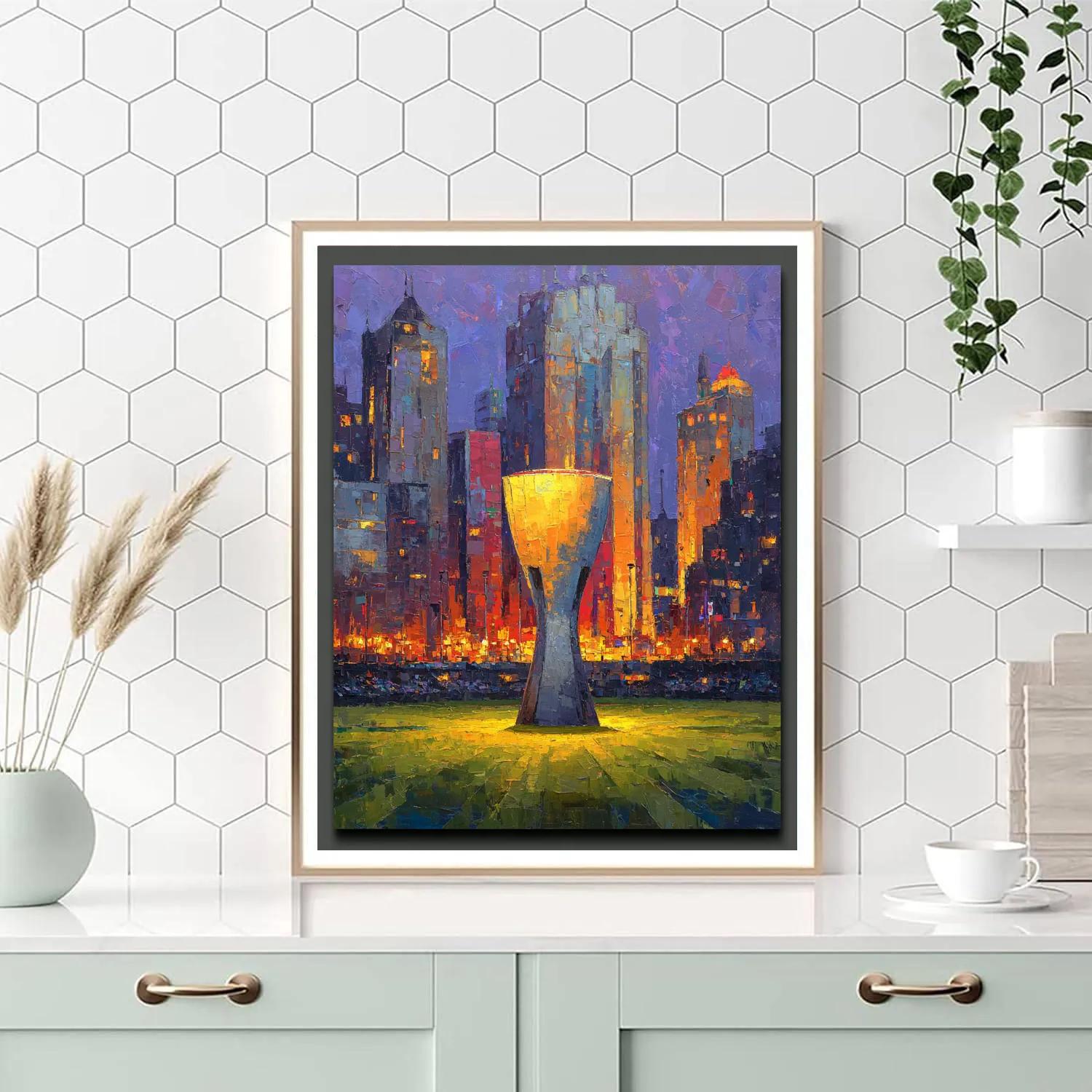 Fifa 2026 Final Glow - DIY Painting By Numbers Kit