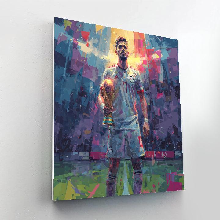 Fifa 2026 Salah Lights - DIY Painting By Numbers Kit