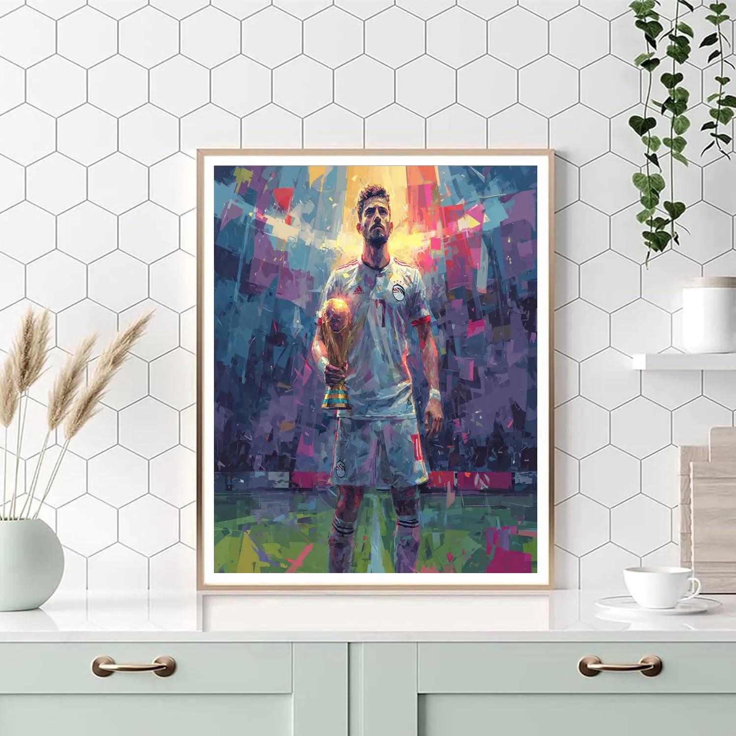 Fifa 2026 Salah Lights - DIY Painting By Numbers Kit