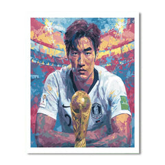 Korea Republic Fifa 2026 Lights - DIY Painting By Numbers Kit