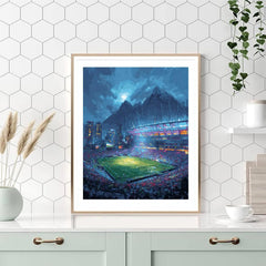 Vancouver Fifa 2026 Blue - DIY Painting By Numbers Kit