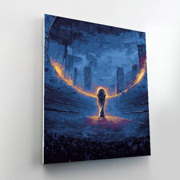 Fifa 2026 Final Night - DIY Painting By Numbers Kit