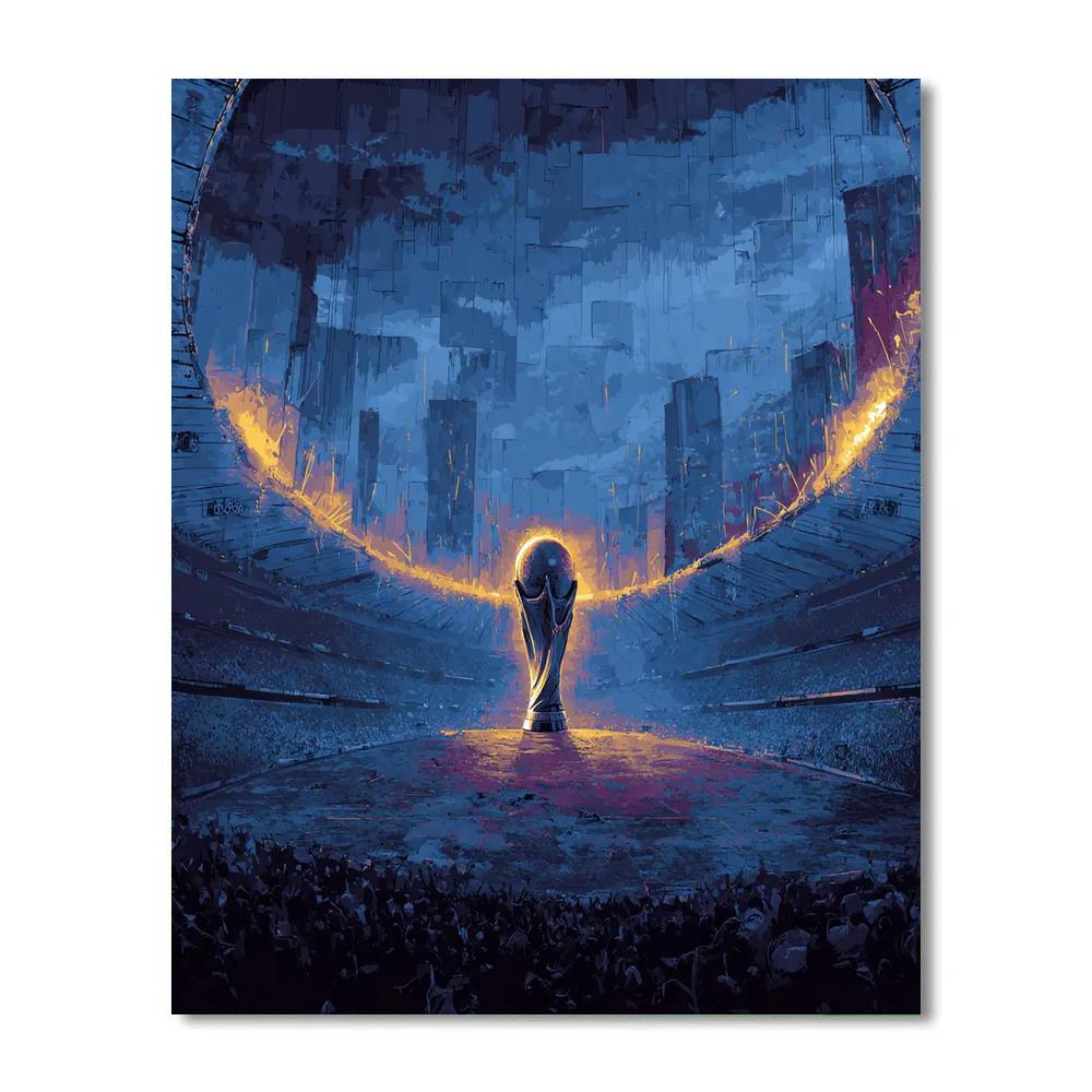 Fifa 2026 Final Night - DIY Painting By Numbers Kit