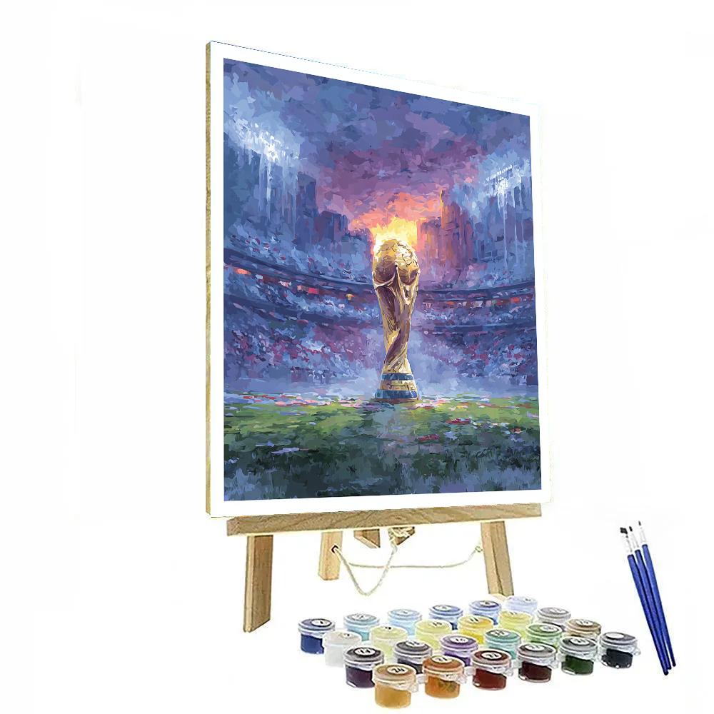 Mexico City Fifa 2026 Opener - DIY Painting By Numbers Kit