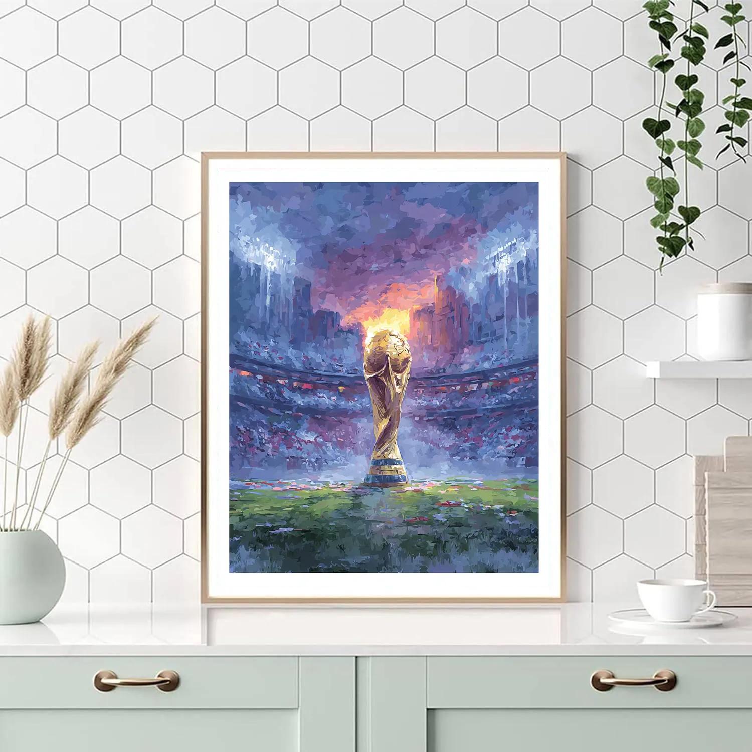 Mexico City Fifa 2026 Opener - DIY Painting By Numbers Kit
