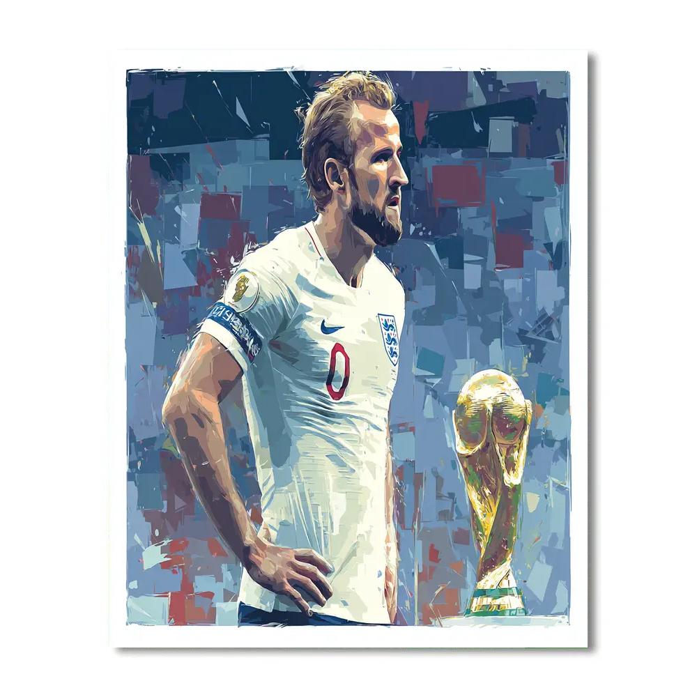 Fifa 2026 Kane Night - DIY Painting By Numbers Kit