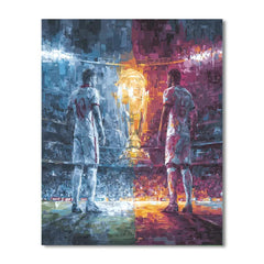 Fifa 2026 Qatar vs Switzerland - DIY Painting By Numbers Kit
