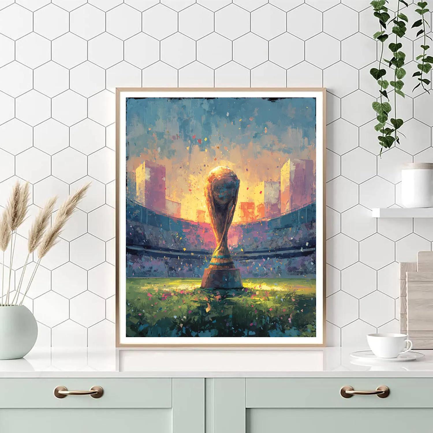 Mexico City Fifa 2026 Opener - DIY Painting By Numbers Kit