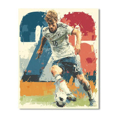 Fifa 2026 Musiala Spark - DIY Painting By Numbers Kit
