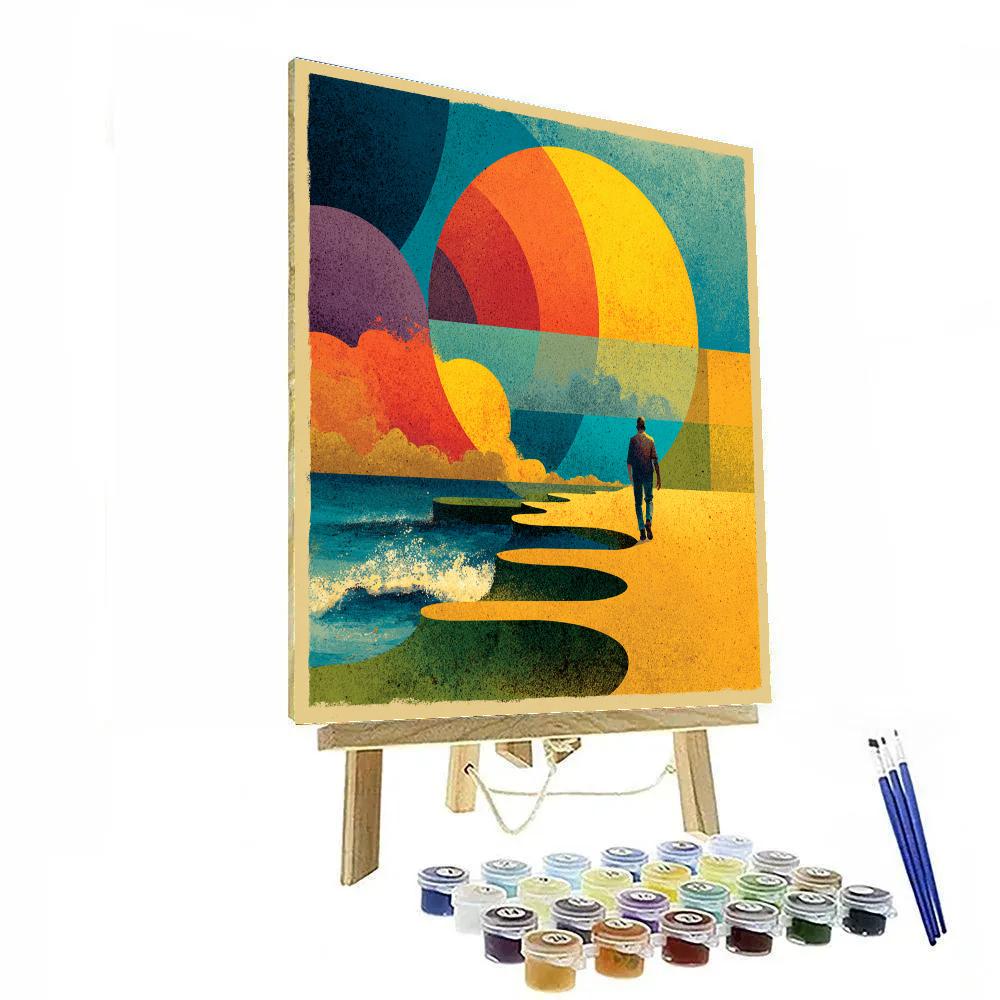 Ecuador Fifa 2026 Sun - DIY Painting By Numbers Kit