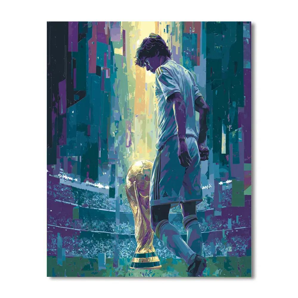 Fifa 2026 Musiala Spark - DIY Painting By Numbers Kit