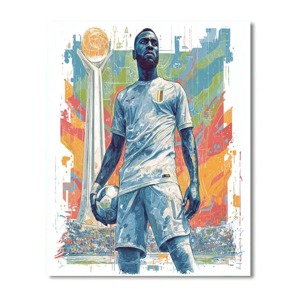Kudus Fifa 2026 Pulse - DIY Painting By Numbers Kit