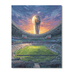 Mexico City Fifa 2026 Opener - DIY Painting By Numbers Kit