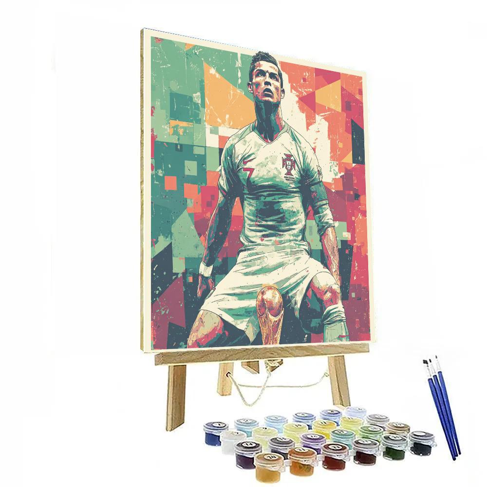 Morocco Fifa 2026 Atlas - DIY Painting By Numbers Kit