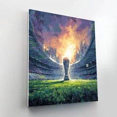 Mexico City Fifa 2026 Opener - DIY Painting By Numbers Kit