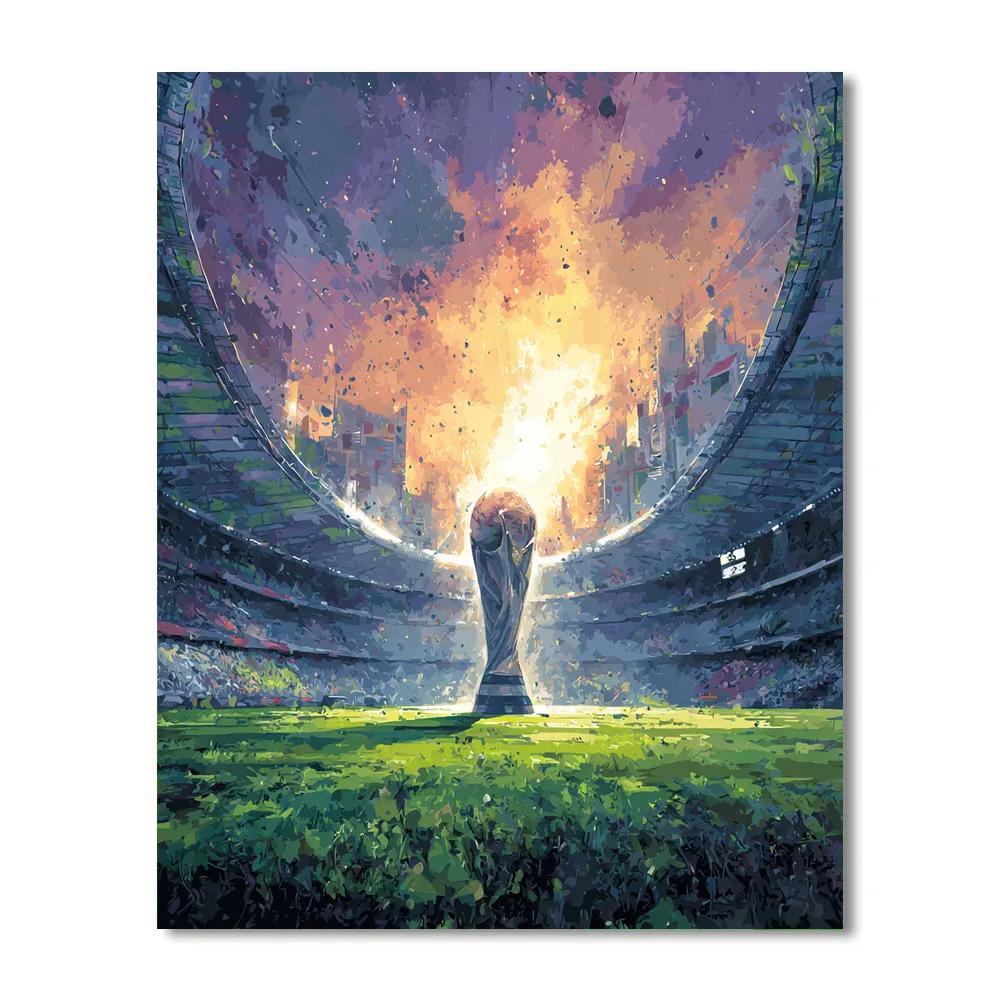 Mexico City Fifa 2026 Opener - DIY Painting By Numbers Kit