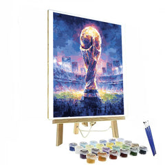 Monterrey Fifa 2026 Lights - DIY Painting By Numbers Kit