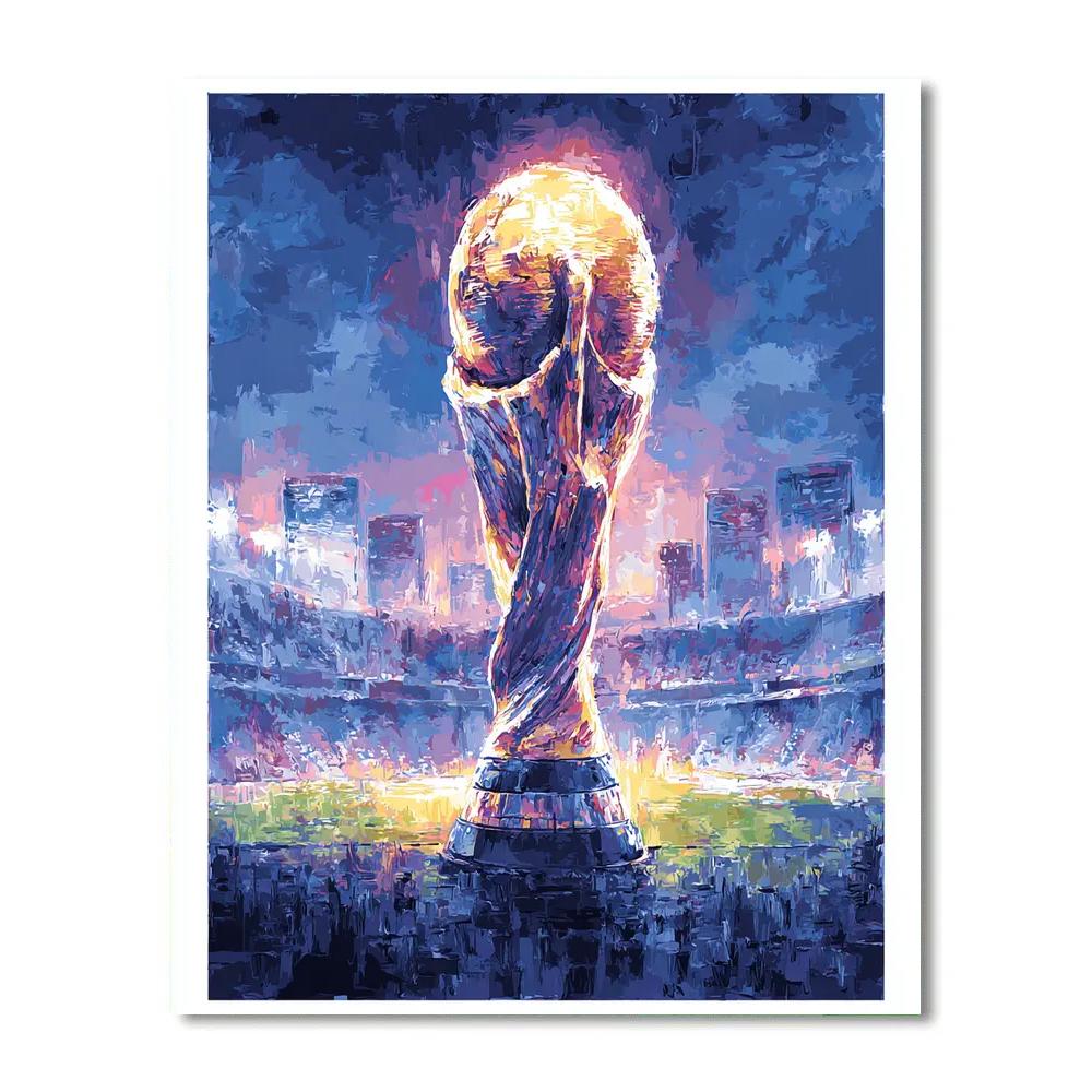 Monterrey Fifa 2026 Lights - DIY Painting By Numbers Kit