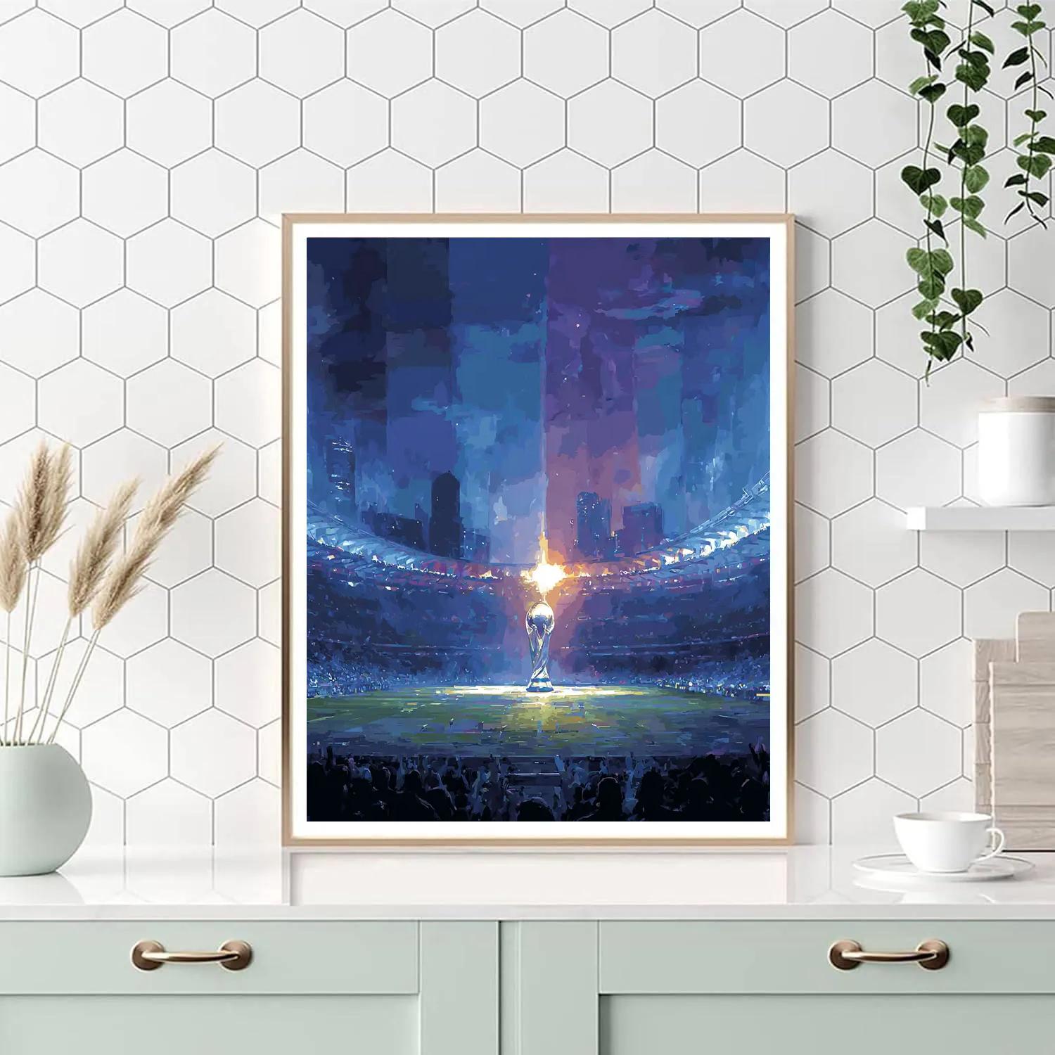 Fifa 2026 Final Night - DIY Painting By Numbers Kit