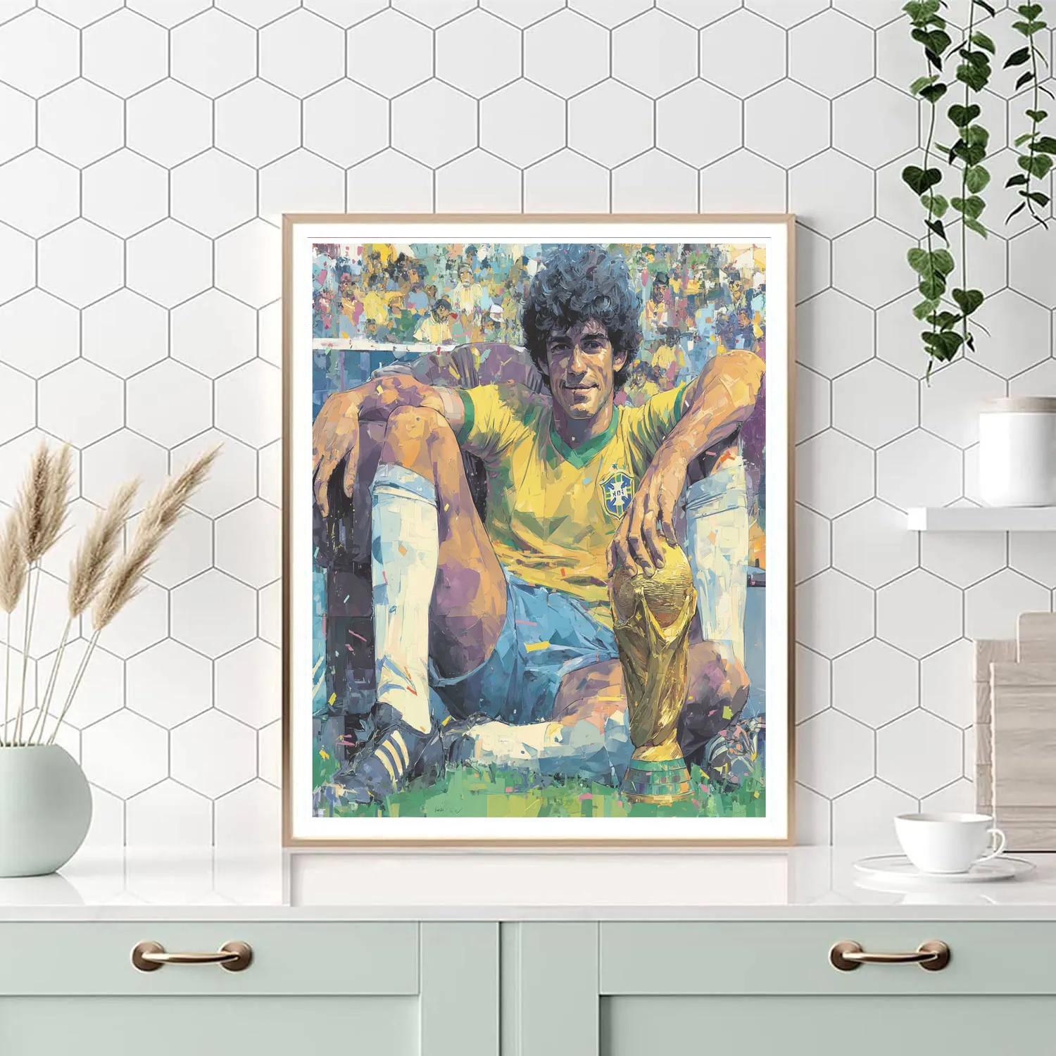 Ronaldinho Fifa 2026 Joy - DIY Painting By Numbers Kit