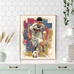 Fifa 2026 Musiala Spark - DIY Painting By Numbers Kit
