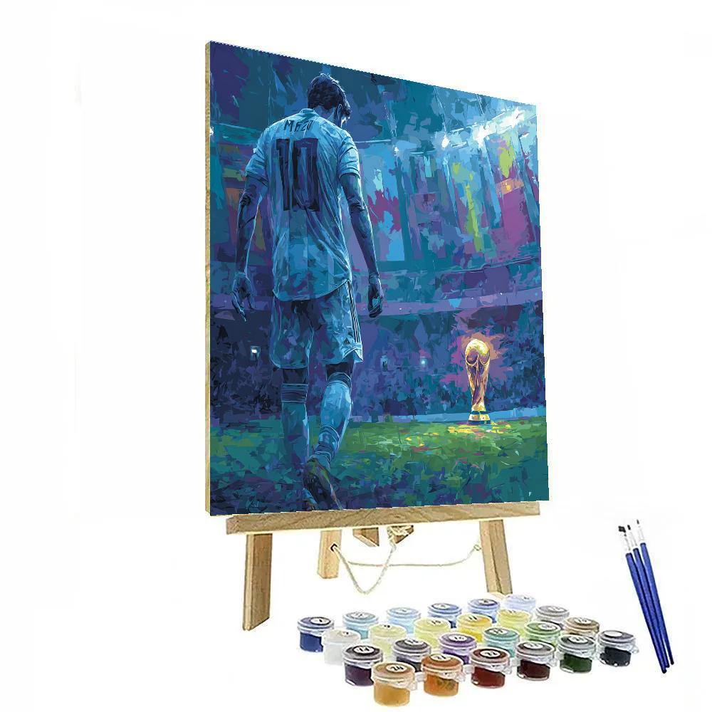 Uzbekistan Fifa 2026 Dawn - DIY Painting By Numbers Kit