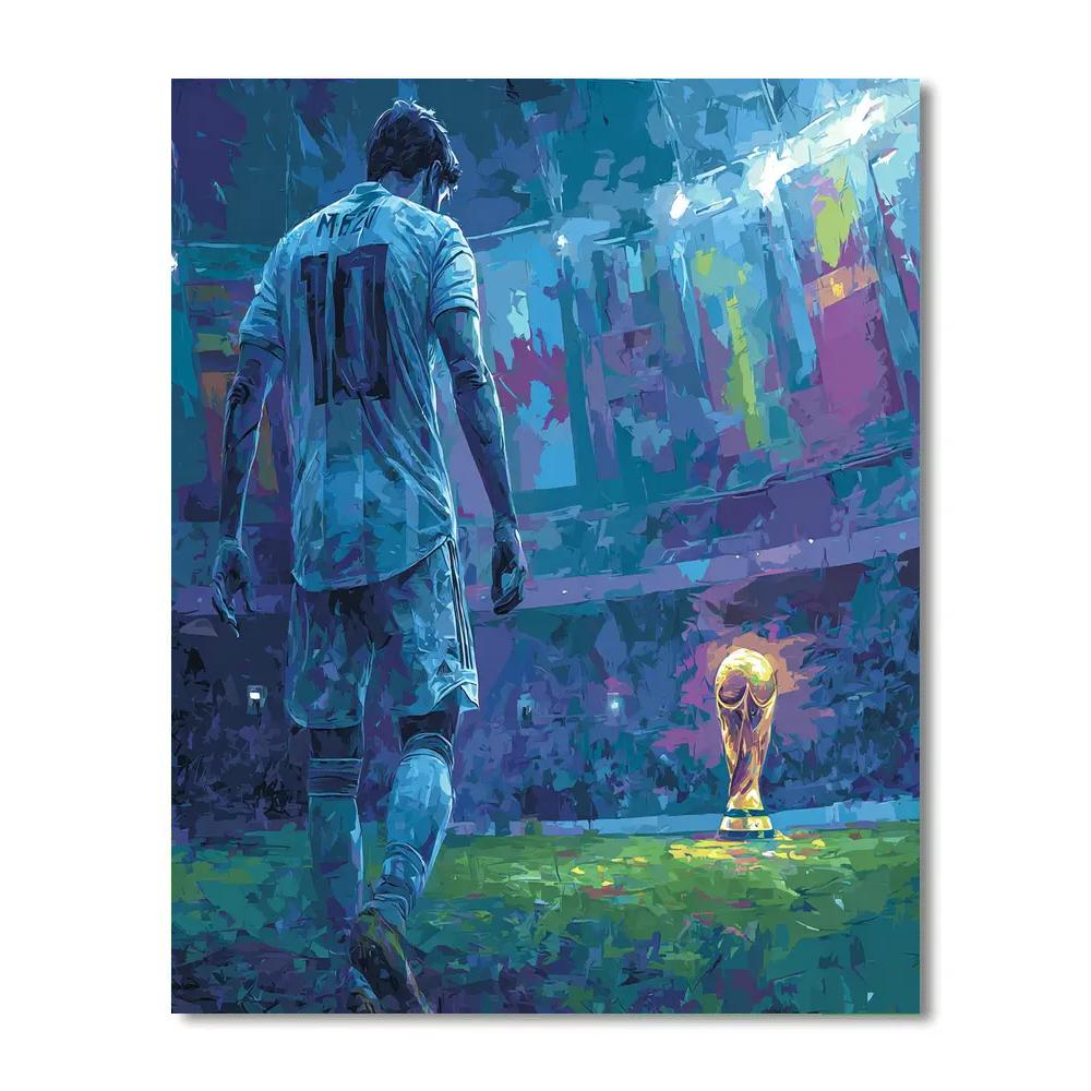 Uzbekistan Fifa 2026 Dawn - DIY Painting By Numbers Kit