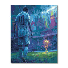 Uzbekistan Fifa 2026 Dawn - DIY Painting By Numbers Kit