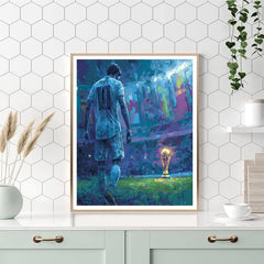Uzbekistan Fifa 2026 Dawn - DIY Painting By Numbers Kit