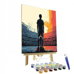 Japan Fifa 2026 Dawn - DIY Painting By Numbers Kit