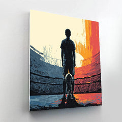 Japan Fifa 2026 Dawn - DIY Painting By Numbers Kit