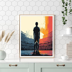 Japan Fifa 2026 Dawn - DIY Painting By Numbers Kit