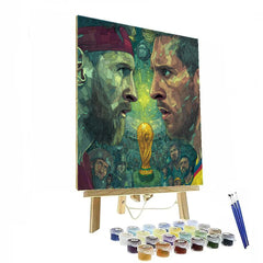Fifa 2026 Portugal vs Colombia - DIY Painting By Numbers Kit