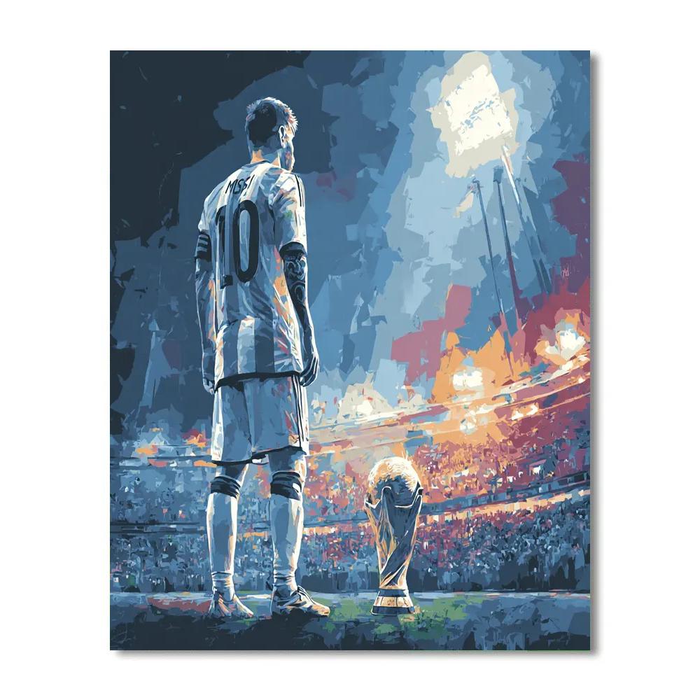 Fifa 2026 Salah Lights - DIY Painting By Numbers Kit