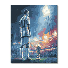 Fifa 2026 Salah Lights - DIY Painting By Numbers Kit