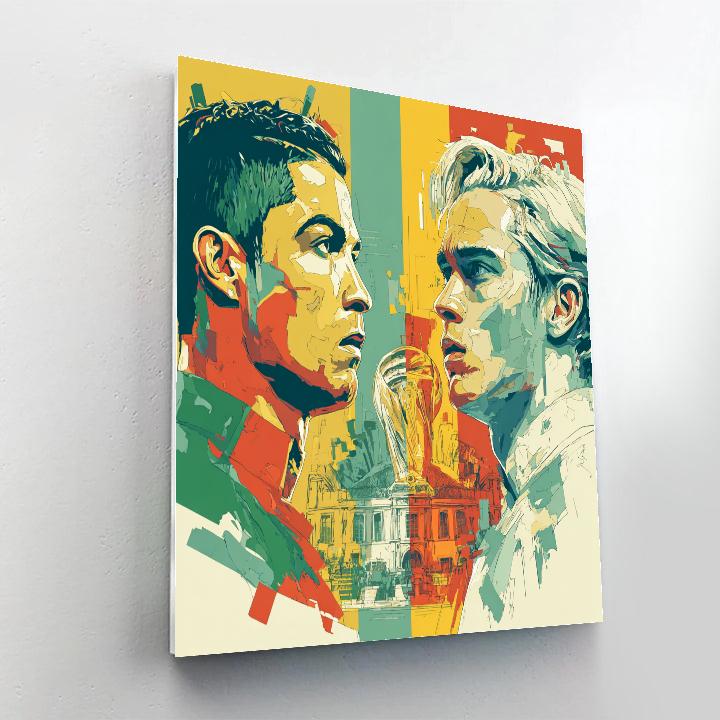 Fifa 2026 Portugal vs Colombia - DIY Painting By Numbers Kit